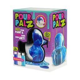 Pour Palz Набір для творчості Флюїд Арт - Каченя "Чорничне небо" ToyMonster Art.GS-G26261A - мініатюра 5