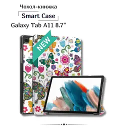 Чохол до планшета BeCover Smart Case Samsung Galaxy Tab A11 SM-X133/X135 8.7" Butterfly (713973)