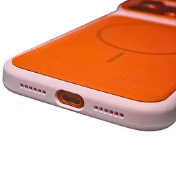 Чохол Epik PC TechWoven Hybrid with MagSafe для Apple iPhone 15 Pro (6.1) Pink / Orange - мініатюра 2