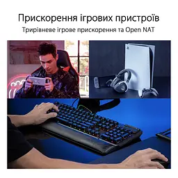 ASUS Маршрутизатор ROG Rapture GT6 2PK black AX10000 3xGE LAN 1x2.5GE WAN 1xUSB 3.2g1 WPA3 OFDMA MESH - мініатюра 10