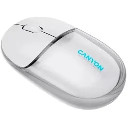 Мишка Canyon OnClick 24 Wireless White (CNS-CMSW24W) - мініатюра 3