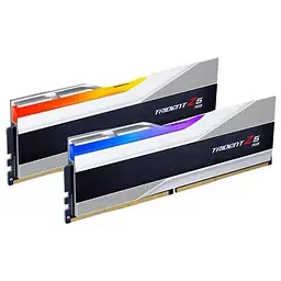 Модуль пам'яті G.Skill DDR5 32GB (2x16) Trident Z5 6400Mhz RGB Silver XMP (F5-6400J3239G16GX2-TZ5RS) - мініатюра 3