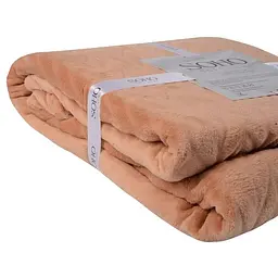 Плед Soho Wheatear plush, 200х150 см, бежевий (1213К) - мініатюра 4