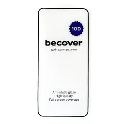 Скло захисне BeCover Poco F6 Pro 10D Black (712586) - мініатюра 1