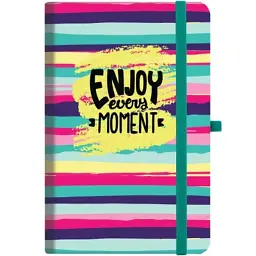 Книга записна Optima Enjoy А5, 128 аркушів, лінія (O20812-24)
