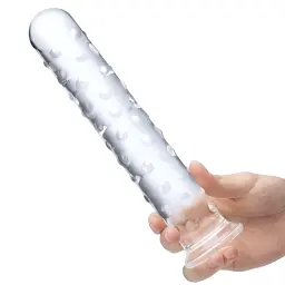 Фалоімітатор Glas Extra Large 25 см (прозорий) - мініатюра 11