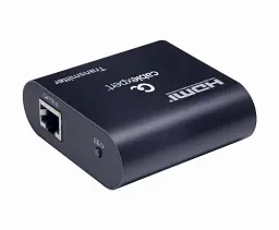 Подовжувач сигналу HDMI по кручений парі Cablexpert, Grey, 2 шт, до 60 м, активний (DEX-HDMI-03) - мініатюра 2