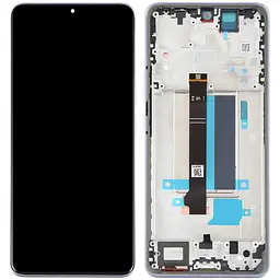 Дисплей Xiaomi Redmi Note 13 Pro+, Amoled, оригінал PRC, з рамкою фіолетового кольору, Aurora Purple