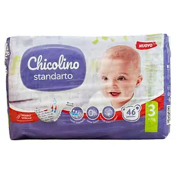Підгузки Chicolino Standarto 3 (4-9 кг), 46 шт