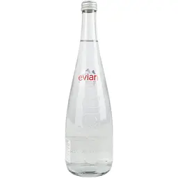 Вода мінеральна Evian негазована скло 0.75 л (475 300)
