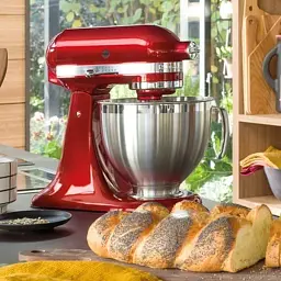 Кухонна машина KitchenAid Artisan 4,8 л 5KSM185PSECA з відкидним блоком карамельне яблуко - мініатюра 5