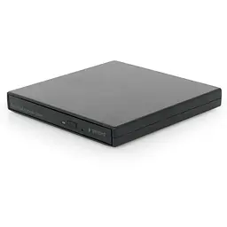 Оптичний привід Gembird Gembird, Black, DVD+/-RW, USB 2.0 (DVD-USB-02)