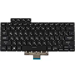 Клавіатура для ноутбука ASUS (GA503 series) rus чорний без фрейма подсветка клавиш (RGB)