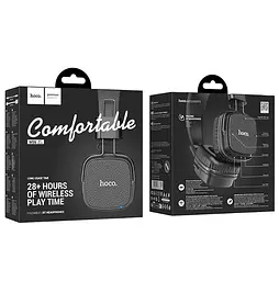 Навушники Hoco Bluetooth W56 Earl BT headphones чорні - мініатюра 2