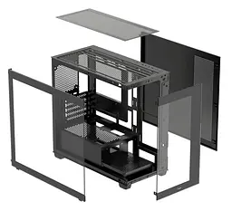 Корпус OCYPUS GAMMA C52 BK (GAMMA-C52-BKD000XX-GL) Без БП - мініатюра 8
