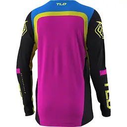 Велоджерсі Troy Lee Designs Sprint Jersey Fractura Black/Pink L (1106-323331004) - мініатюра 2