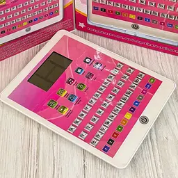 Інтерактивний планшет WToys 2 мови 24 см — абетка, пісні, казки, скоромовки, іспит, вікторина, розвиток мовлення - мініатюра 4