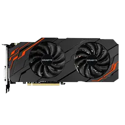 Відеокарта GeForce GTX 1070 8GB Gigabyte WindForce OC (GV-N1070WF2OC-8GD) Б/В