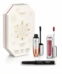 Подарунковий набір для макіяжу Kiko Milano Snow-Kissed Holiday Glam-Faves Make Up Gift Set