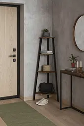 Етажерка Costway Leo кутова в стилі Loft - мініатюра 7