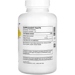 Бетаїну гідрохлорид + пепсин Thorne Research Betaine HCL & Pepsin 225 капсул - мініатюра 2