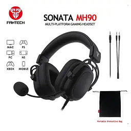 Ігрові Навушники Fantech MH90 Sonata Чорний - мініатюра 3