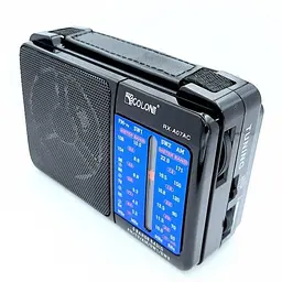 Радіоприймач всехвильовий Golon RX-A07AC Black (3_03032) - мініатюра 4