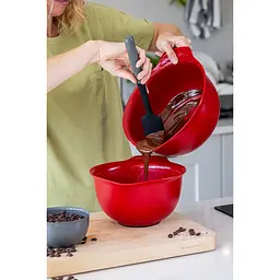 Лопатка силіконова KitchenAid Coreline сіра (KAS030OHCGG) - мініатюра 10