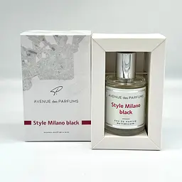 Парфумована вода Style Milano black Avenue des Parfums 50 мл - мініатюра 4