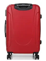 Валіза середня M ABS-пластик Madisson Snowball 03403 68х44х27см 68+13л Червоний - мініатюра 4