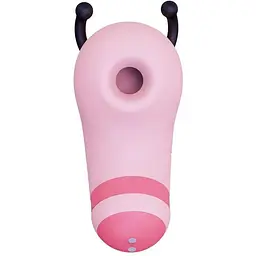 Вакуумний стимулятор з мікрострумами CuteVibe Beebe Pink на палець - мініатюра 2