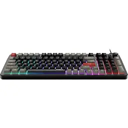 Клавіатура мембранна FORGE GK110 UA 98key, USB-A, EN/UKR/RU, LED, чорний MSI teh0013900 - мініатюра 8