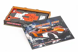 Конструктор Puz-01037 "Racing Car" Порше дерев'яний, 146 дит., розмір моделі 22х9х5 см PuzzleOk - мініатюра 3