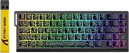 Клавіатура Attack Shark X68 HE Contours Side Printed RGB Black (AS-X68-HEMS-CSP-BK) - мініатюра 3