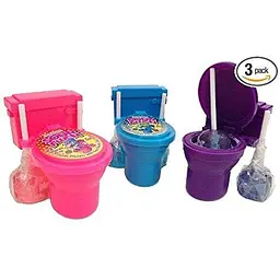 Льодяники з кислим порошком Kidsmania Sour Flush Toilet