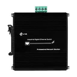 PoE-комутатор 10-портовий E-LINK LNK-IMC010GPB з 8 портами PoE (73-00155) - мініатюра 4