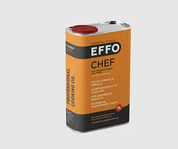 Професійна кулінарна високоолеїнова соняшникова олія EFFO CHEF 1000 мл - 2 шт. - мініатюра 2