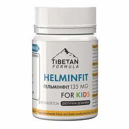 Дієтична добавка Tibetan Formula Гельмінфіт дитячий 720 таблеток