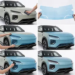 Антигравійна захисна бронеплівка за лекалами для BYD Yuan Up (Atto 2) I 2024- повний кузов - мініатюра 3