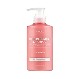 Шампунь для пошкодженого волосся Фіолетова конвалія Protein Bonding Shampoo Violet Muguet Kundal 500 мл