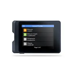 Апаратний криптогаманець SecuX W20 з сенсорним екраном і Bluetooth — Чорний