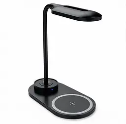 LED-лампа настільна з бездротовою зарядкою - сенсорна лампа для столу з Qi зарядкою