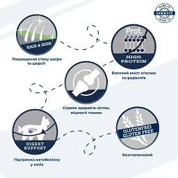 Вологий корм для дорослих котів Dr.Clauder’s Best Selection №3 ягня та кролик з амарантом 200 г - мініатюра 2