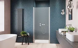 Душові двері Radaway Eos DWJ 70х197 праві, прозоре скло, хром (137983-01-01R) - мініатюра 7