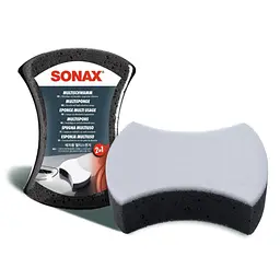 Багатоцільова двостороння губка SONAX Multischwamm (428000) - мініатюра 2