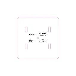 Вимикач Sven SE-65015 white (7100050) - мініатюра 5