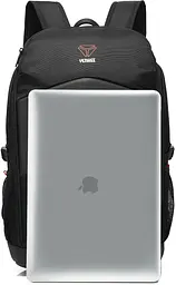 Рюкзак Yenkee 22L 15.6" Gaming SHIELD YBB 1503 (чорний) (6811356) - мініатюра 3