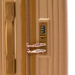Валіза Semi Line 24" M Gold (T5667-3) - мініатюра 7