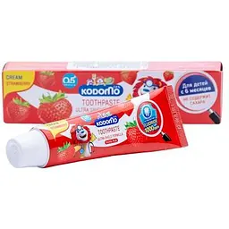 Дитяча зубна крем-паста Kodomo Ultra Shield Полуниця, 65 г - мініатюра 2