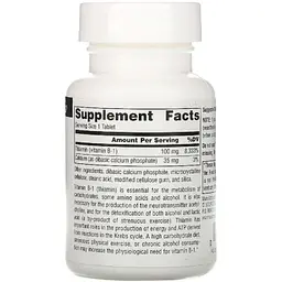 Вітамін В1 Source Naturals 100 мг 250 таблеток - мініатюра 2